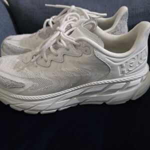 Hoka One One Clifton LS Women's Athletic Shoes - White